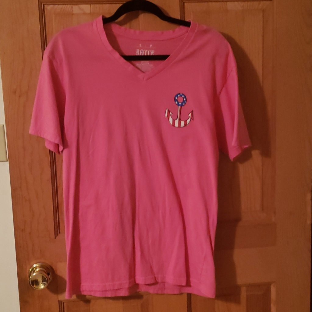 Royce Brand Womens Anchor Merica Tshirt Small Royce Brand Womens Anchor Merica Tshirt Small